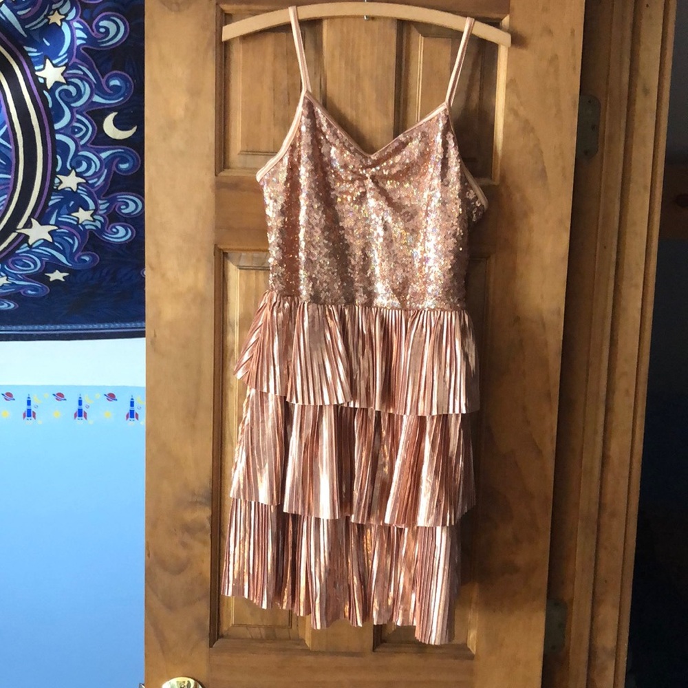 Pink skating dress